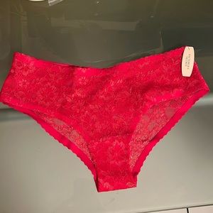 Victoria’s Secret Red Hiphugger Underwear